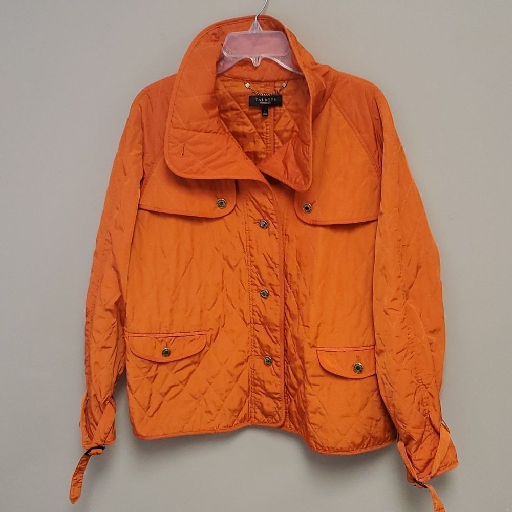 ‎TALBOT'S Quilted Rain Jacket - Size Large